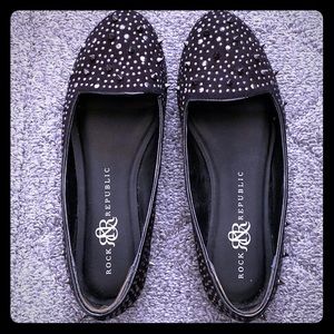 Rock & Republic Studded Flats